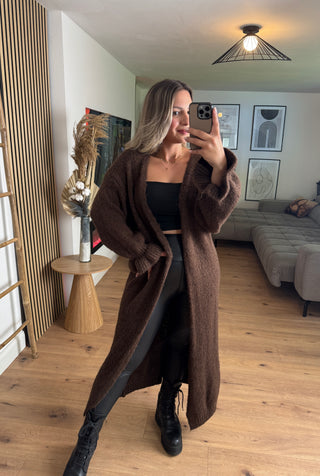 Strickjacke Elowen Lang