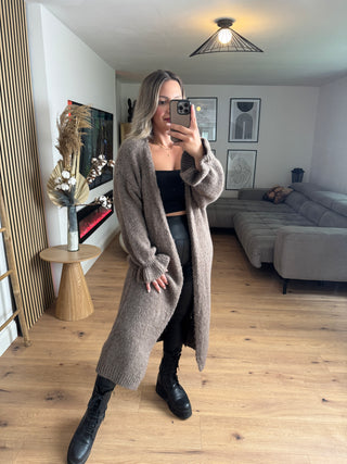 Strickjacke Elowen Lang