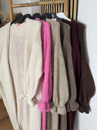 Strickjacke Elowen Lang