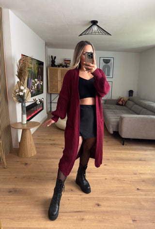 Strickjacke Nele Lang