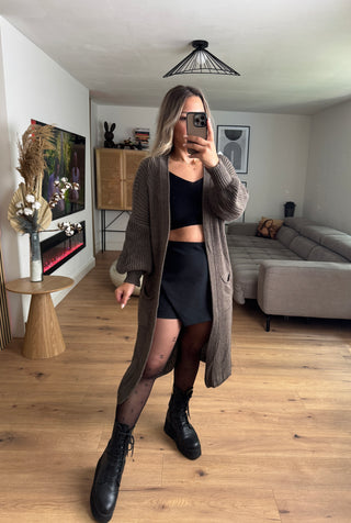 Strickjacke Nele Lang