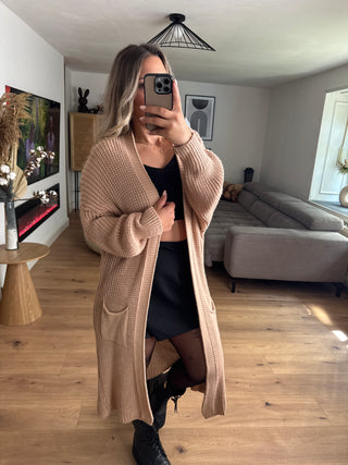 Strickjacke Nele Lang