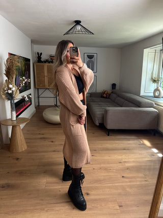 Strickjacke Nele Lang