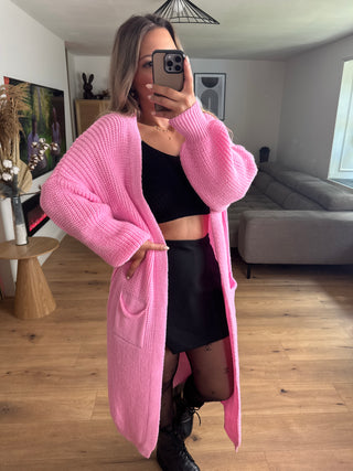 Strickjacke Nele Lang