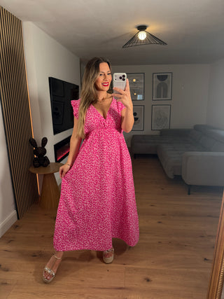 Musselin Maxikleid Leo Avelia