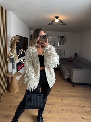 Zottel Strickjacke Ylvi