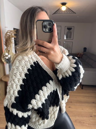 Strickjacke Evadine