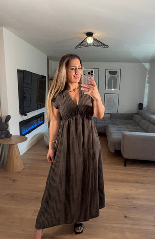 Musselin Maxikleid Vireya