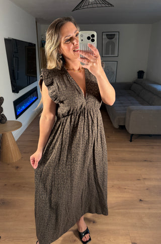 Musselin Maxikleid Leo Avelia