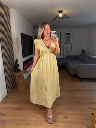 Musselin Maxikleid Vireya