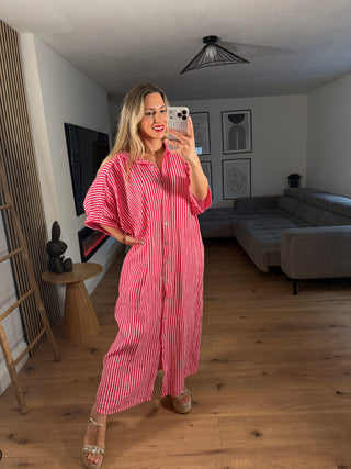 Musselin Hemdblusenkleid Vionna
