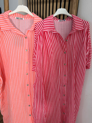 Musselin Hemdblusenkleid Vionna